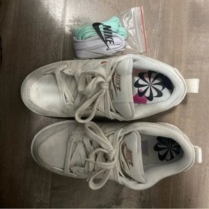 Nike Dunk Low Shoes in Pale Ivory/Multicolor